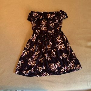 Strapless dress with pockets!